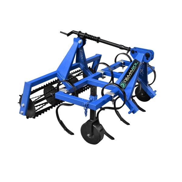 Cultivateur 120 + rouleau à ficelle Demarol