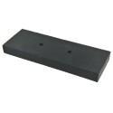 Chipper foot rubber, DR-CS-15HP 4FARMER, support rubber, base rubber