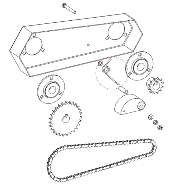 Spannfeder, Iseki KL110, I-329-7237, Feder, 3,20 x 70 mm, 3,20 x 70 mm