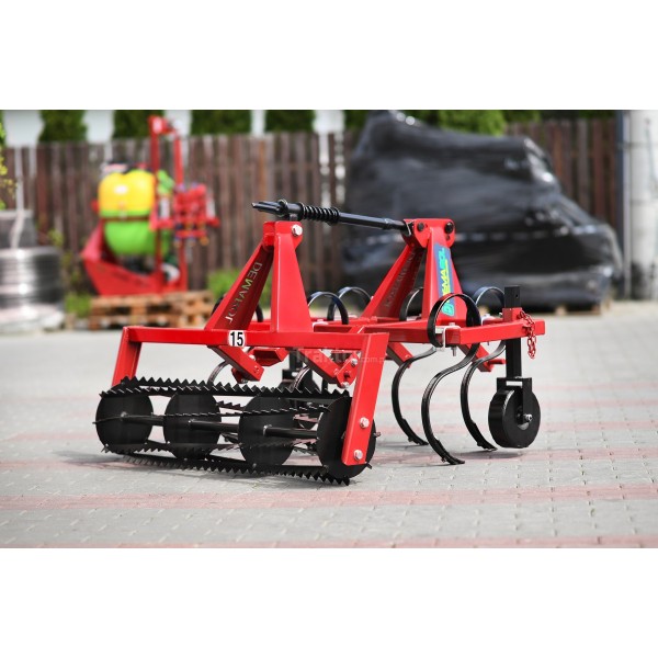 Cultivateur 100 + rouleau à ficelle Demarol
