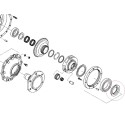 Uszczelniacz , 1757-433-011-00, 1521-433-018-00, Iseki ICT50, Iseki TJ75