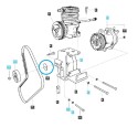 Nerezová podložka TRG865 / LS Tractor / 40350732