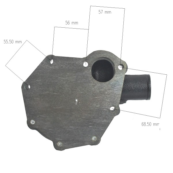 Wasserpumpe, Mitsubishi S6S, 32B45-05020, 32A45-00023, 32B45-10031, 2B45-10032, MM115254