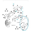 Kryt motora / ľavý / G830 / LS traktor / č. 40293879