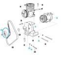 Napínač rozvodového remeňa, TRG865 / LS Tractor / 40450597