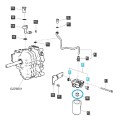 Montážna skrutka / adaptér / TRG640 / LS Traktor / č
