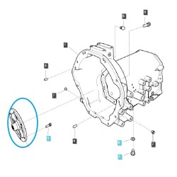 Kupplungsscheibe, Zapfwellendämpfer TRG250 / LS Traktor / 40032348