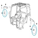 Double mirror / TRG869 / LS Tractor / no. 40430370