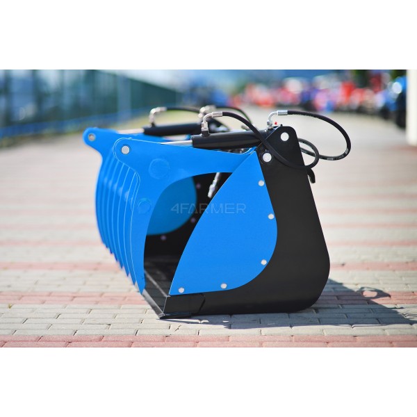 Cuchara de cocodrilo 150 cm 4FARMER para cargador frontal LS Tractor