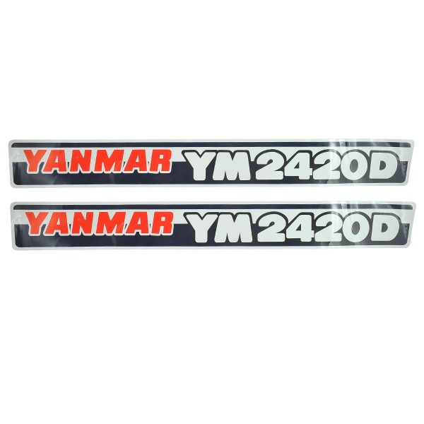 Yanmar YM2420D, YM2420D stickers