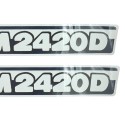 Nálepky Yanmar YM2420D, YM2420D