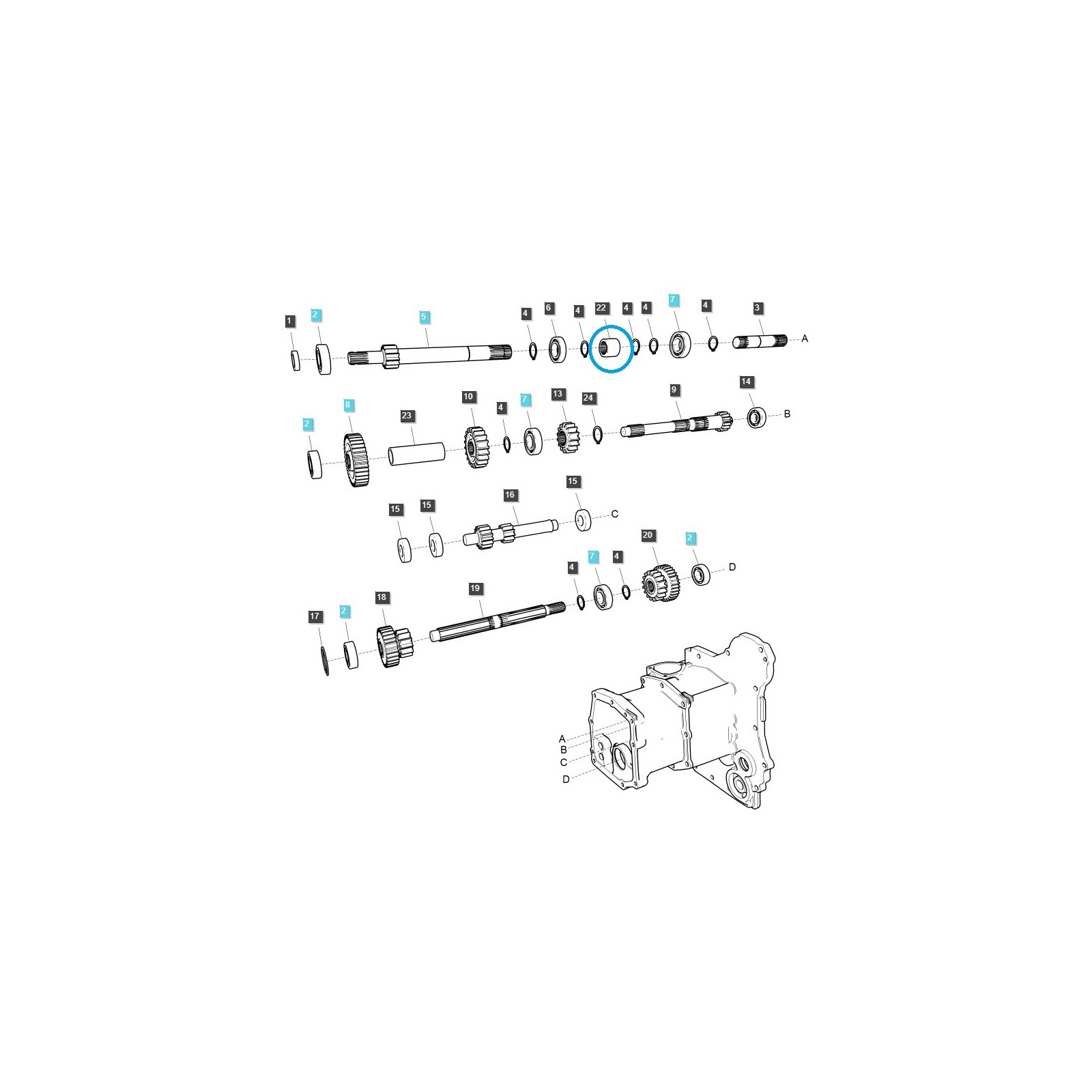 TRG287 / LS Tractor / 40309887 coupler