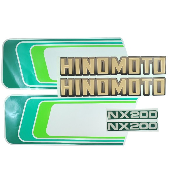 Hinomoto NX200, pegatinas Hinomoto NX200