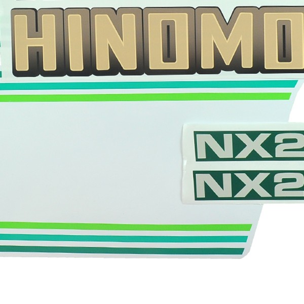 Hinomoto NX200, samolepky Hinomoto NX200