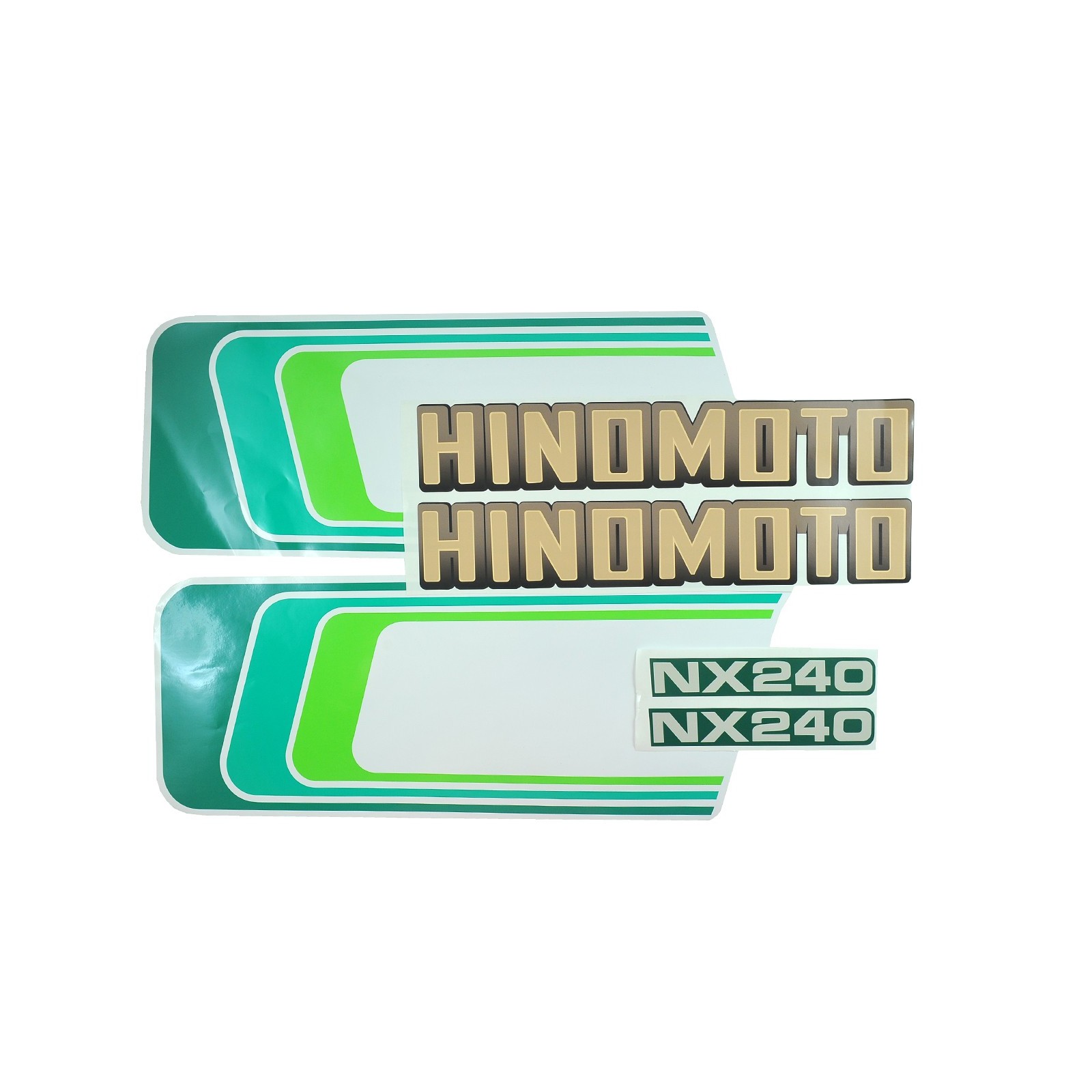 Samolepky Hinomoto NX240, Hinomoto NX240