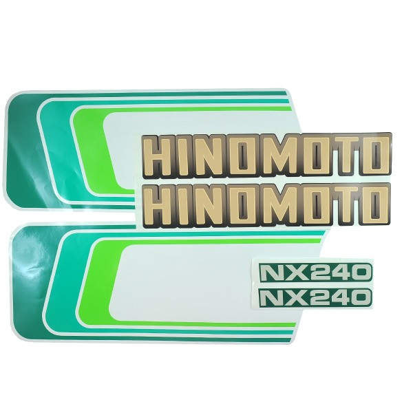 Hinomoto NX240, Hinomoto NX240 Aufkleber