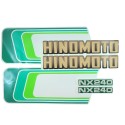 Samolepky Hinomoto NX240, Hinomoto NX240