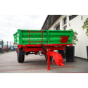Remolque agrícola monoeje 3,5T con kiper P-3530 4FARMER