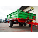 Przyczepa rolnicza jednoosiowa 3,5T z kiprem P-3530 4FARMER