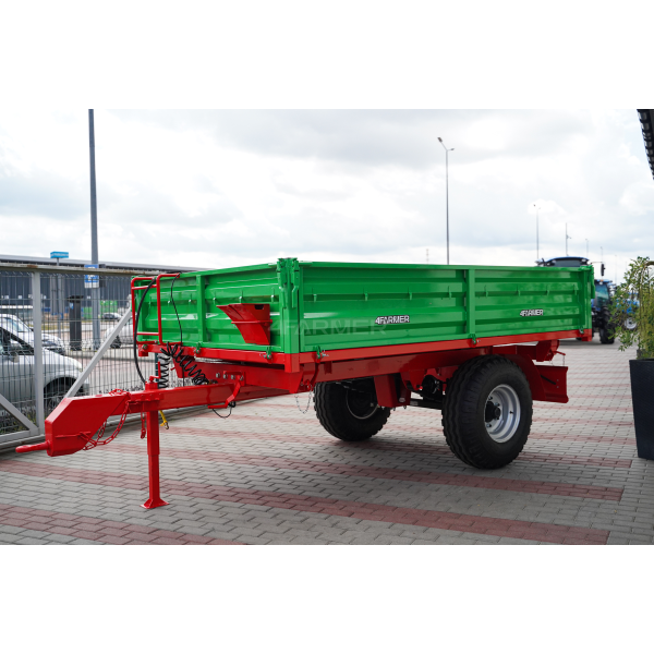 Jednonápravový poľnohospodársky príves 3,5T s kiperom P-3530 4FARMER