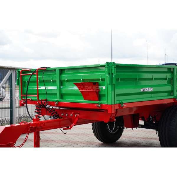 Jednonápravový zemědělský přívěs 3,5T s kiperem P-3530 4FARMER