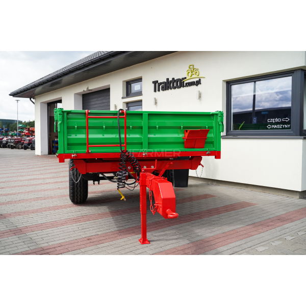 Jednonápravový poľnohospodársky príves 3,5T s kiperom P-3530 4FARMER