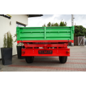 Jednonápravový zemědělský přívěs 3,5T s kiperem P-3530 4FARMER