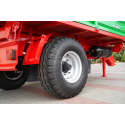 Remorque agricole mono-essieu 3,5T avec kiper P-3530 4FARMER