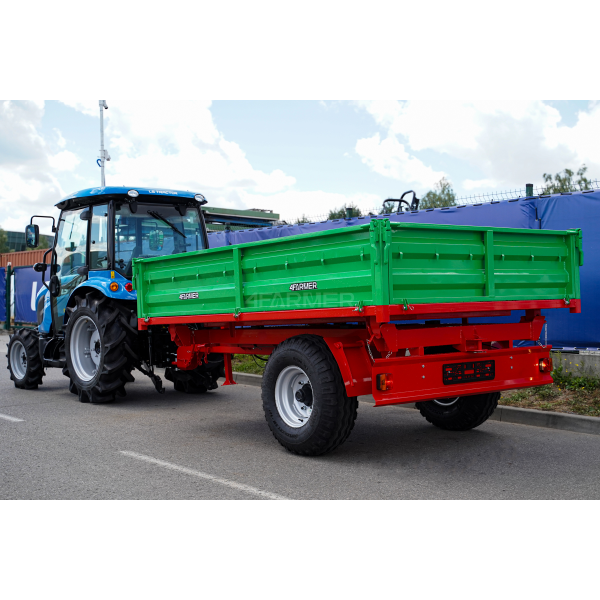 Jednonápravový zemědělský přívěs 3,5T s kiperem P-3530 4FARMER