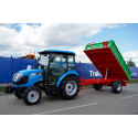 Single-axle agricultural trailer 3.5T with kiper P-3530 4FARMER