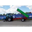 Einachsiger landwirtschaftlicher Anhänger 3,5T mit Kipper P-3530 4FARMER