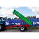 Jednonápravový zemědělský přívěs 3,5T s kiperem P-3530 4FARMER
