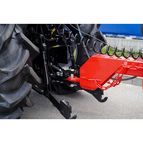Remolque agrícola monoeje 3,5T con kiper P-3530 4FARMER