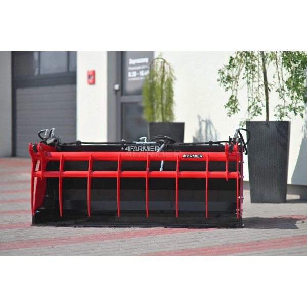 Łyżko-krokodyl 150 cm 4FARMER mocowanie EURO | Traktor.com.pl