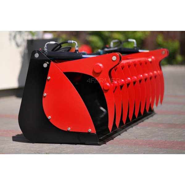 Łyżko-krokodyl 180 cm 4FARMER mocowanie EURO | Traktor.com.pl