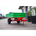 Jednonápravový zemědělský přívěs 1T s kiperem P-2000/1 4FARMER
