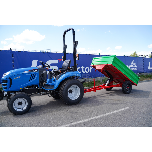 Przyczepa rolnicza jednoosiowa 1T z kiprem P-2000/1 4FARMER