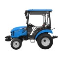 LS Traktor XJ25 HST s kabinou a travními pneumatikami