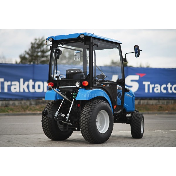 LS Tractor XJ25 HST with cab and grass tires