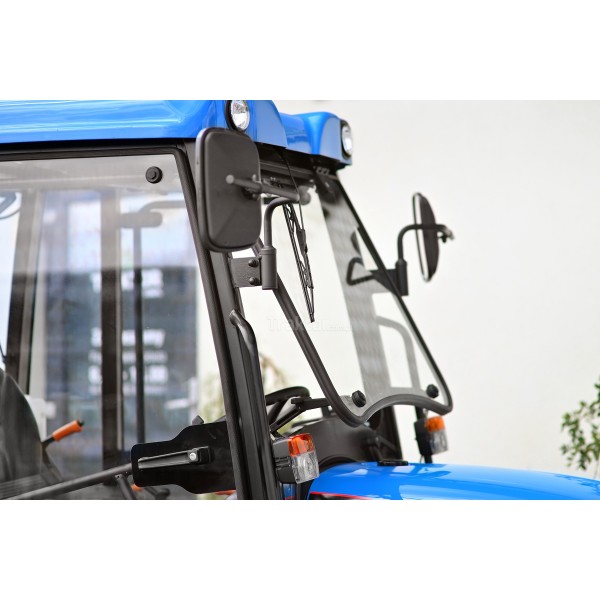 Tractor LS XJ25 MEC con cabina y neumáticos industriales