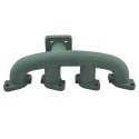 Exhaust manifold, Kubota, 15465-12312, V1702, V1902, L2602, L2802