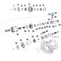 Junta tórica / 11,60 x 1,45 mm / Tractor LS / S804012010 / n.º 40029240