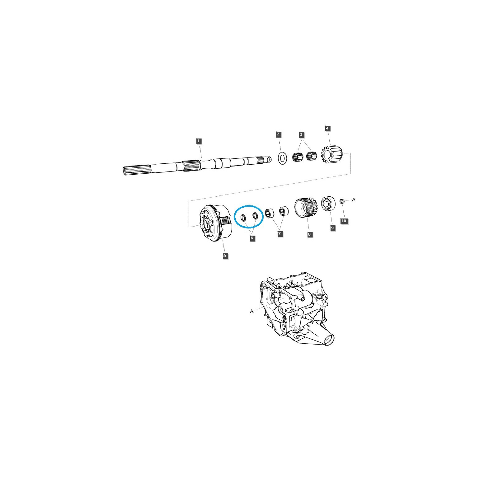Tesnenie spojky / krúžok spojky / traktor LS / LS MT1.25 / č. 40337772
