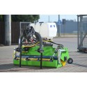 Hydraulický zametač 120 cm za traktor s košom a nádobou na zavlažovanie