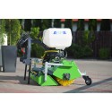 Hydraulický zametač 120 cm za traktor s košom a nádobou na zavlažovanie