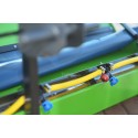 Hydraulický zametač 120 cm za traktor s košom a nádobou na zavlažovanie