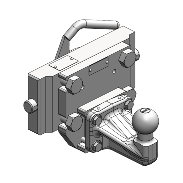 Boule d'attelage K50 pour LS MT3 Scharmueller