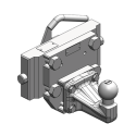 Boule d'attelage K50 pour LS MT3 Scharmueller