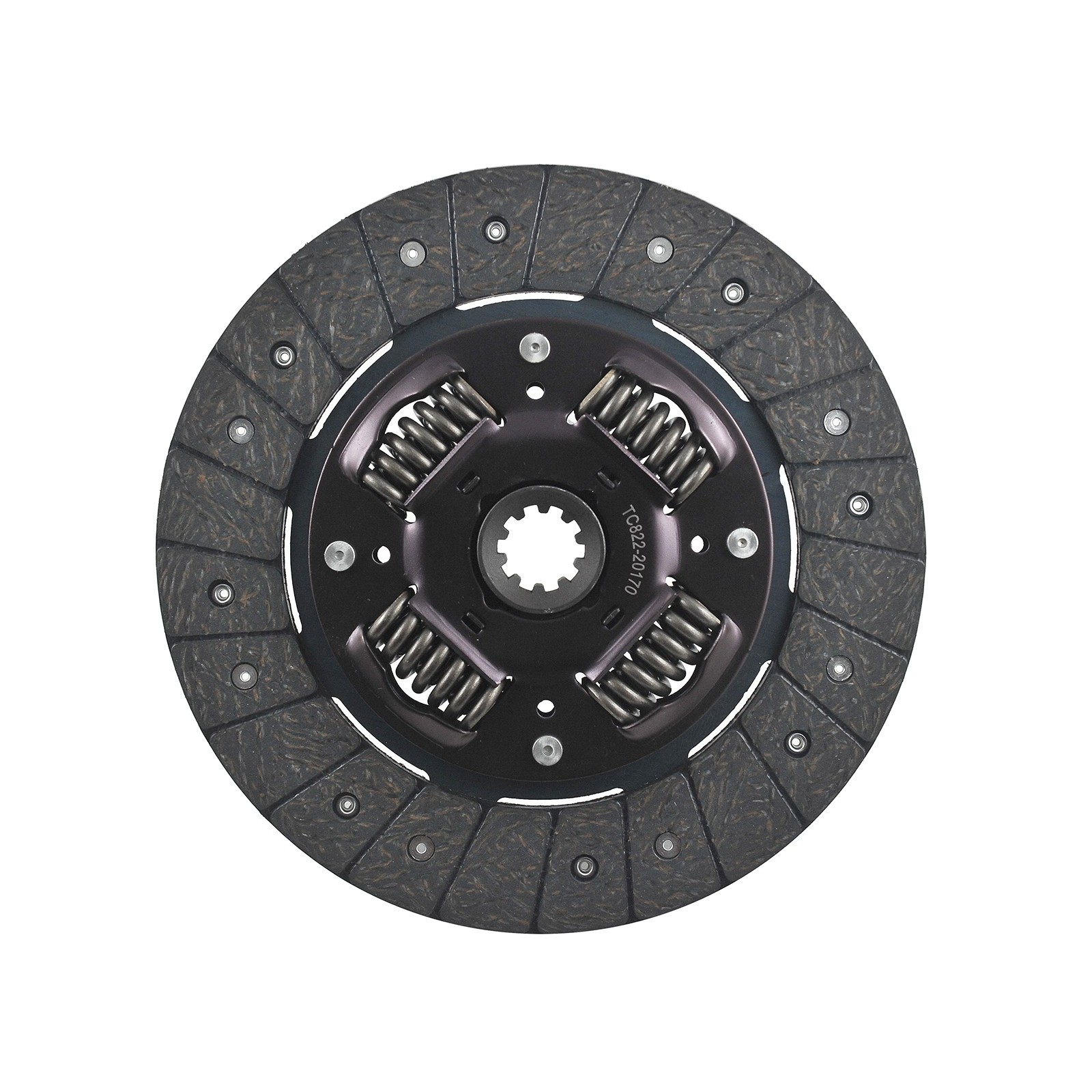 Disco de embrague, 10 dientes, 225 mm, Kubota L4018, TC822-20170