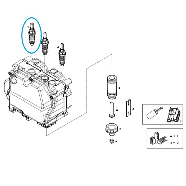 Złącze IVC / LS Tractor / 40344765 | Traktor.com.pl